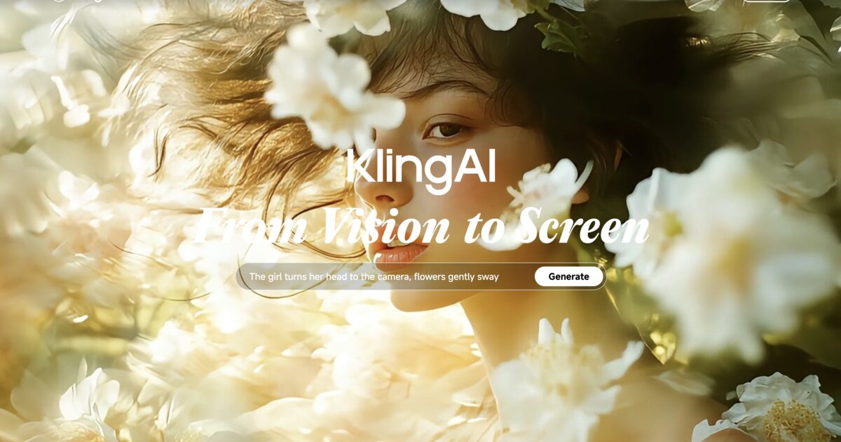 Interface Kling AI